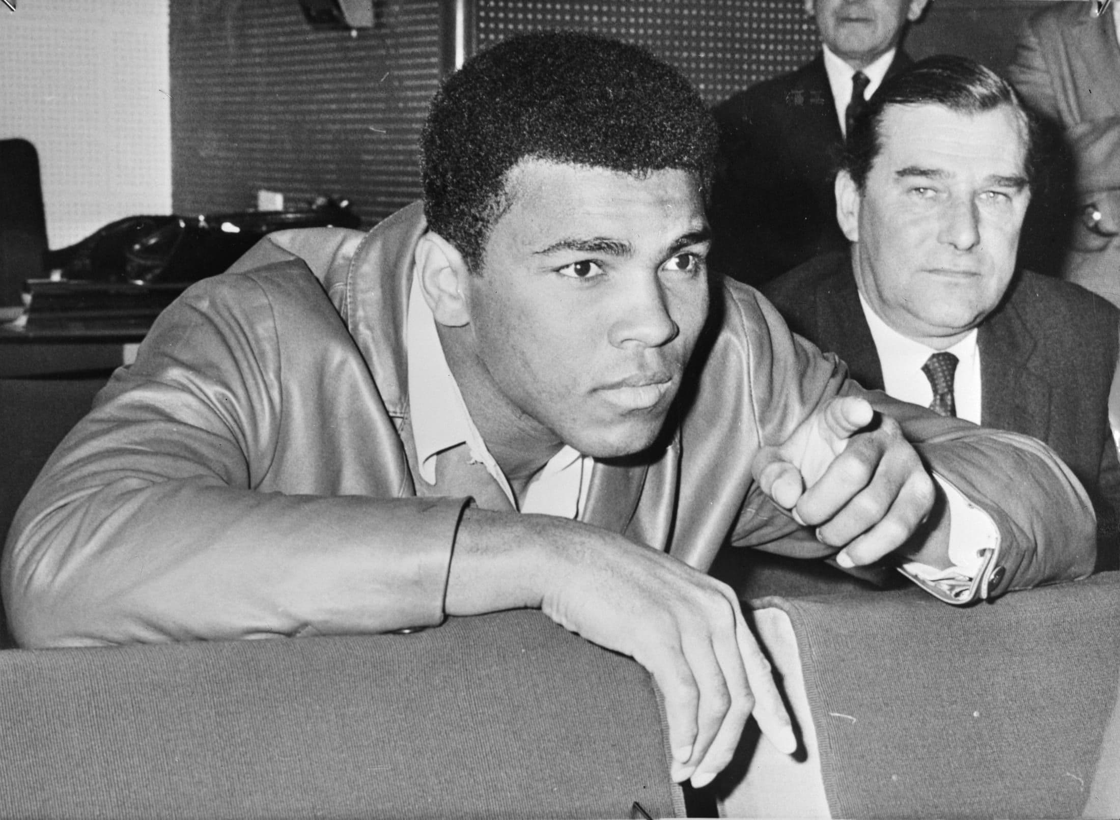Muhammad Ali, world heavyweight champion
